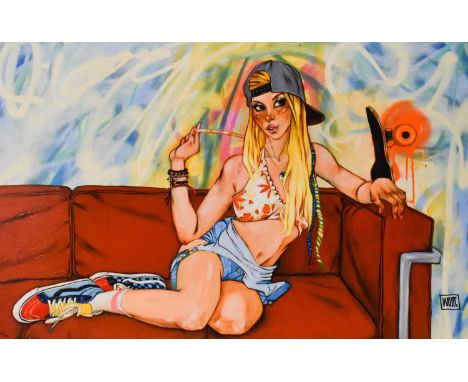 Todd White (b.1969) American"Malibu"Signed and numbered 63/135, giclee print on board, 47cm by 75cmSold together with the DeM