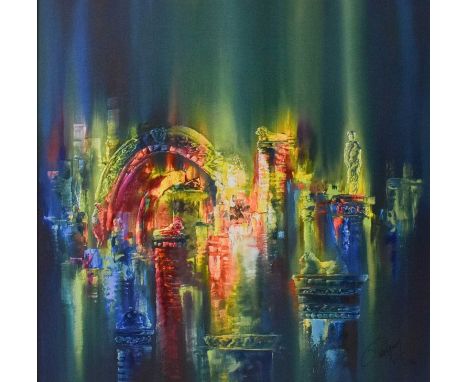 Philip Gray (b.1983)"The Lost City"Signed and numbered, 16/195, giclee print, 49cm by 49cmArtist's Resale Rights/Droit de Sui