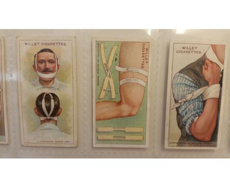 WILLS, complete (11), inc. First Aid, Historic Events, Animalloys, Dogs, floral, hints etc., in modern album, G to EX, 550