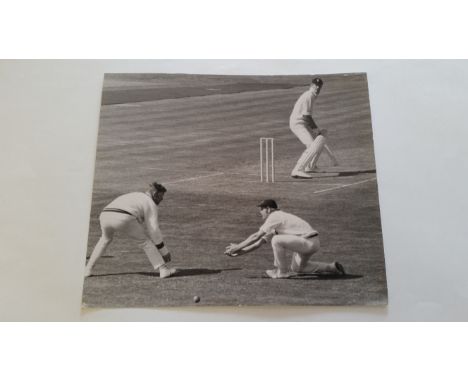 CRICKET, press photos, 1970s, showing Mohsin Khan (Australia v Pakistan), Greig &amp; Pollock (1970 England v RoW), Mike Proc