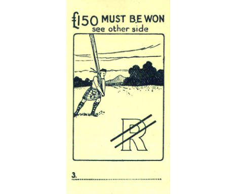 LLOYD R., Famous Cricket Puzzle Series, complete, VG to EX, 25