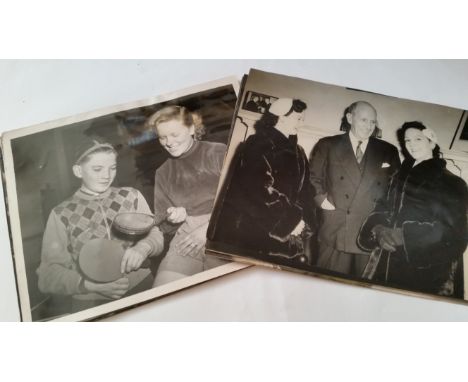 TABLE TENNIS, selection of press photos, 1940s onwards, 8 x 10 and smaller, inc. Lanskoy, Ron Sharman, Joyce Roberts, Aubrey 