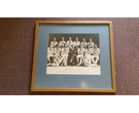 CRICKET, selection, signed, inc. caricature sketch, by Andy Bichel, Stuart Lampitt, Steve Rhodes, Phil Newport; Adelaide Oval