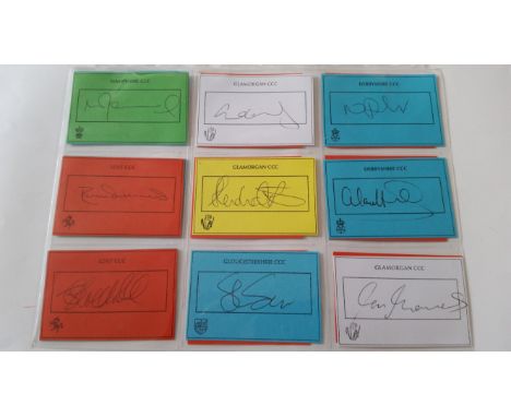 AUTOGRAPHS, mixed selection, inc. cricket (70), Yousuf, Mushtaq Mohammed, D Fletcher, G Johnson; football (9), Nevin, McIlroy