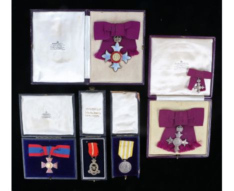 First World War group of medals to Miss Annie McIntosh, C.B.E., R.R.C., Matron of St. Bartholomew's Hospital 1910-1927,  to i