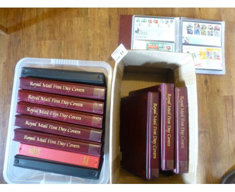 Stamps: GB First Day Covers - vast collection of covers in 12 albums - 1975 - 2015 great selection many in Royal Mail albums