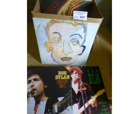 Records - A collection of Bob Dylan &amp; Eric Clapton albums inc rare Dylan box set (20)