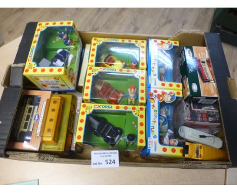 Diecast : Various models Corgi - Noddy modern buses Corgi/Dinky box