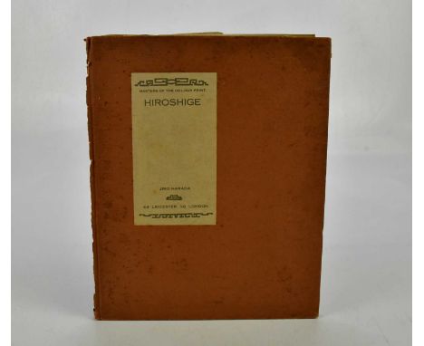 AFTER GIRO HARADA; an album containing a collection of Japanese woodblock prints. Condition Report: These are prints of woodb