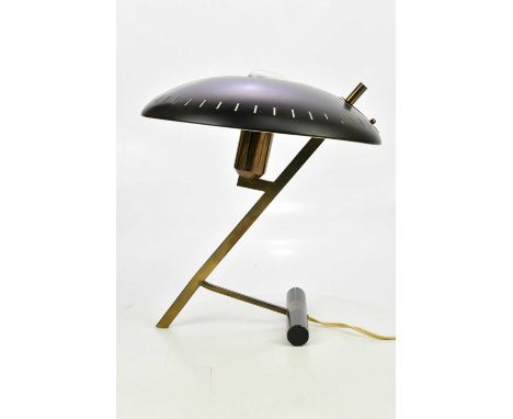 LOUIS KALIFF (1897-1976)) for PHILLIPS; a model 2 table lamp, height 36cm. Condition Report: The shade is slightly bent, scra