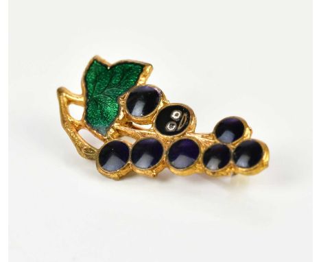 ROBERTSON'S; a pre-war blackcurrant fruit advertising badge, regd. 768931.  Condition Report: This item is displayed as an ex