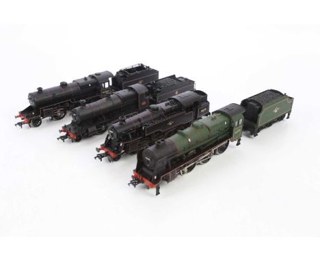 BACHMANN; a group of four OO gauge locomotives comprising Moatway, Barwool, Leicestershire LE9 8EY, 32-357, 4MT Standard Tank
