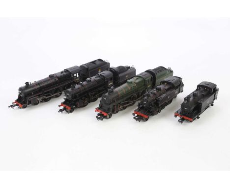 BACHMANN; a collection of OO gauge locomotives to include Ivert tank 41281 push pull BR black, 3F Jinty 47410BR black L/Cress