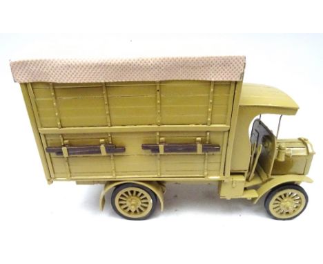Toy Army Workshop Box Lorry, desert finish (Condition Excellent) (1)