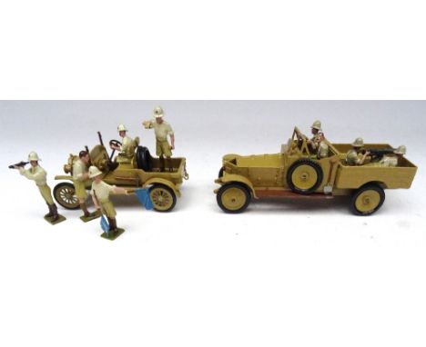 Toy Army Workshop Middle Eastern Reconnaissance Car and Rolls Royce Troop Carrier with Crews (Condition Excellent) (11)