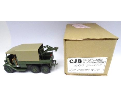 CJB Morris 30cwt CDF Light Recovery Truck with Driver and Crew in original box  (Condition Excellent, box Excellent) (3)