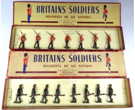 Britains Commonwealth sets 197, Gurkhas , 225, King's African Rifles and 'short' set 1633, Princess Patricia's Canadian Light