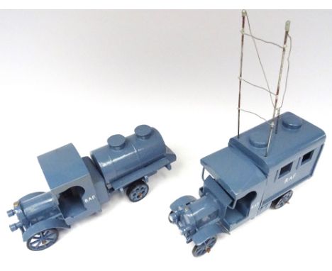Toy Army Workshop Royal Air Force Tanker with Drivers (Condition Excellent) (4)