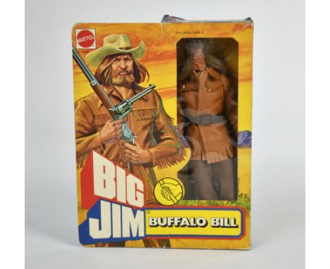 Big Jim, Buffalo Bill, Mattel, 1976, Ovp, Z 2-, Z 1