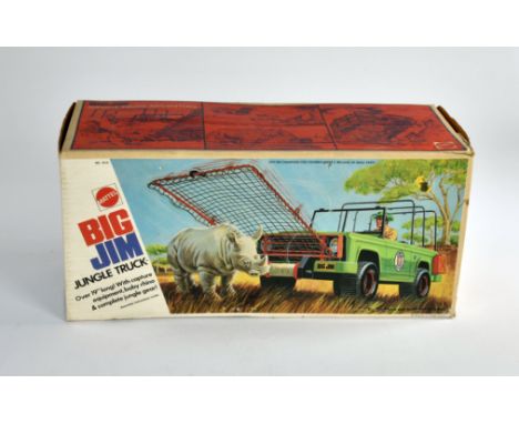 Big Jim, Jungle Truck, Mattel, 1973, komplett mit Karton, Z 2, Z 2