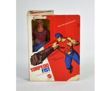 Big Jim, Torpedo Fist, Mattel, 1975, Okt beschädigt, Figur wie neu und komplett, Z 3-, Z 1