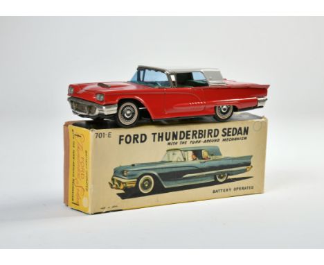 Bandai, Ford Thunderbird, Japan, 21 cm, Blech, Okt Z 2, Z 1-2