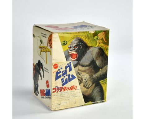 Big Jim, Jungle Adventure Gorilla, Mattel, Japanische Box, 1973, Z 2, Z 1