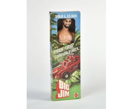 Big Jim, Prof. Obb Condor Force, Mattel, 1984, Ovp. Z 1-, Z 1