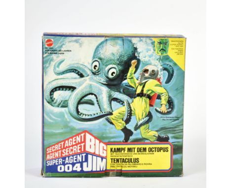 Big Jim, Undersea Danger Set Secret Agent 004, Mattel, 1979, Ovp, Z 2, Z 1