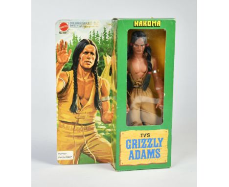 Mattel, Grizzly Adams, Nakoma 2381, Indian Figure, Okt, Z 1