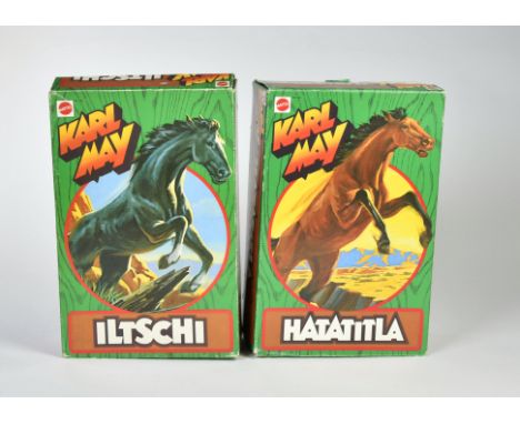 Karl May, Iltschi Horse &amp; Hatatitla Horse, Mattel, Okt, Z 1-