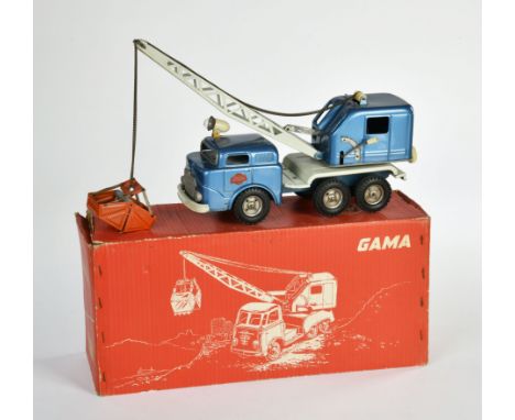 Gama, LKW mit Bagger Aufsatz 294, W.-Germany, 43cm, GemBw, Okt Z 2, Z 2