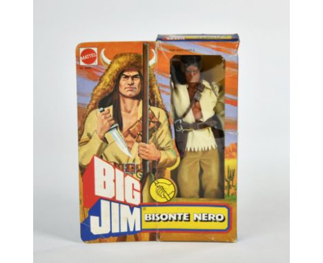Big Jim, Bisonte Nero, Mattel, 1976, Ovp, Z 2-, Z 1