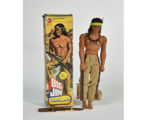 Big Jim, Geronimo, Mattel, 1977, Ovp, Z 3, Z 1