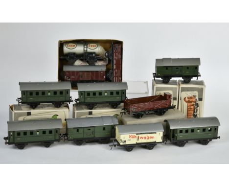 Fleischmann, 11 Spur 0-Wagen, Germany, Z 2+/2-