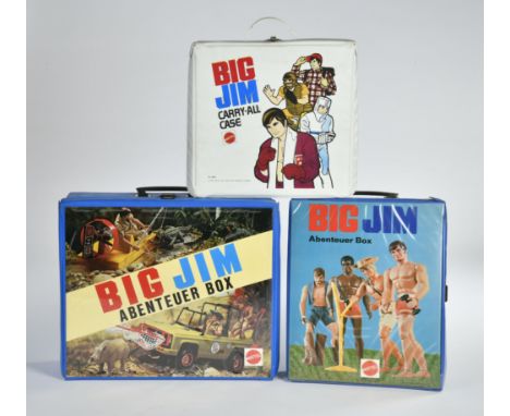 Big Jim, Abenteuer Box Konvolut, Mattel, Z 1- 2