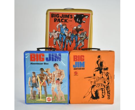 Big Jim, Abenteuer Box Konvolut, Mattel, Z 1- 2