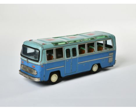 Marusan, Mercedes Benz Bus, Japan, 27 cm, Blech, Friktion ok, LM, Z 2