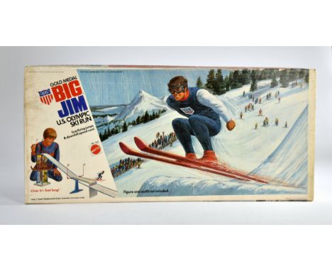 Big Jim, U.S: Olympic Ski Run, Mattel, 1974, Ovp, Z 2, Z 1