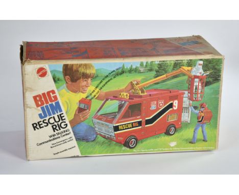 Big Jim, Super Rescue Rig, Mattel 1971, Ovp, Z 2-, Z 1-