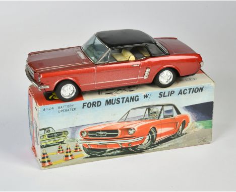 Bandai, Ford Mustang, Japan, 28 cm, Blech, Antrieb ok, Okt Z 2, Z 2-