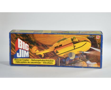 Big Jim, Rescue Copter, Mattel, !976, Ovp, Z 2, Z 1