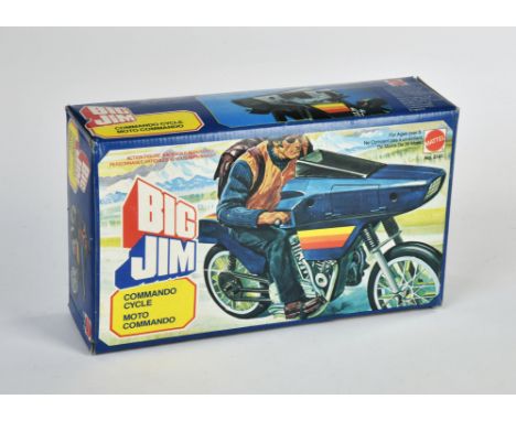 Big Jim, Commando Cycle, Mattel, 1982, Ovp, Z 1-,  Z 1