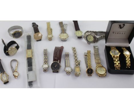 A large quantity of ladies' and gentlemen's wristwatches to include Casio, Medina, Rojas etc.