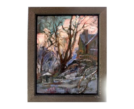 DAY MCKILLIP (1876-1960); pastel, Derry House in woodland, signed lower edge, 33 x 29cm, framed and glazed. † CONDITION REPOR