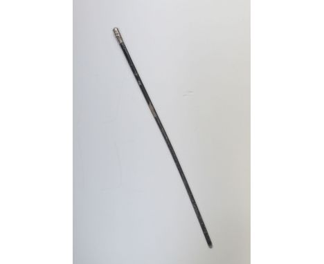 A Kings Regiment swagger stick, length 58cm.
