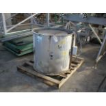 Dayton Electric 24.5 in. diameter cetrifugal inline fan, model 3C281, galvanized construction,