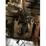 All Flow Diaphragm pump, plastic construction, Serial number 11700 1” inlet and 3/8” outlet.