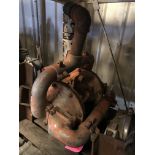 Sandpiper 2” diaphragm pump, Model 400, aluminum construction, 2” inlet and 2” outlet.