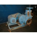 Allis-Chalmers centrifugal pump, Frame number F9-M1, mild steel with mounting frame, 75HP, 1780 RPM,